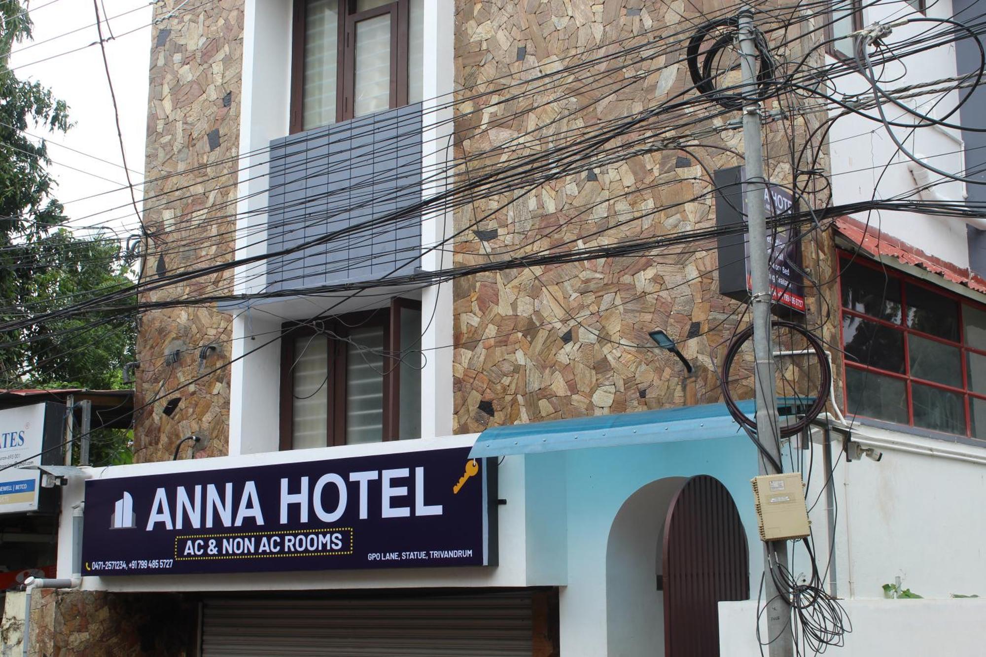 Anna Hotel Thiruvananthapuram Eksteriør bilde